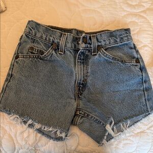 Levi's 562 Blue Jean Shorts for Women